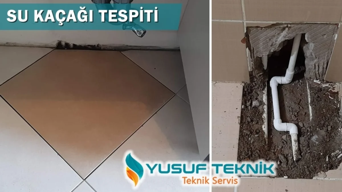 Cihazla kırmadan su kaçağı tespiti — Yusuf Teknik uzman ekibi