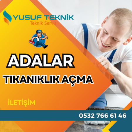 Adalar Tıkanıklık açma, Büyük Ada Tıkanıklık açma, Heybeliada Tıkanıklık açma, Kınalıada Tıkanıklık açma, Burgazada Tıkanıklık açma, Su Tesisatçısı, Su kaçağı Tespiti